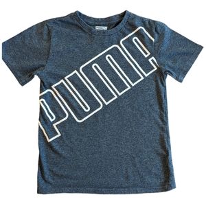 Puma | Slanted Logo Boys' Tee Size M (10-12)